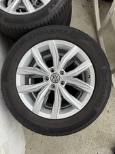 Original VW Tiguan II 18" Kingston Felgen | ContiSeal | RDKS | Top Zustand