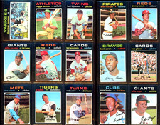 1971 Topps Baseball 1 -250  -Complete Your Set -PRICING BASED ON CONDITION