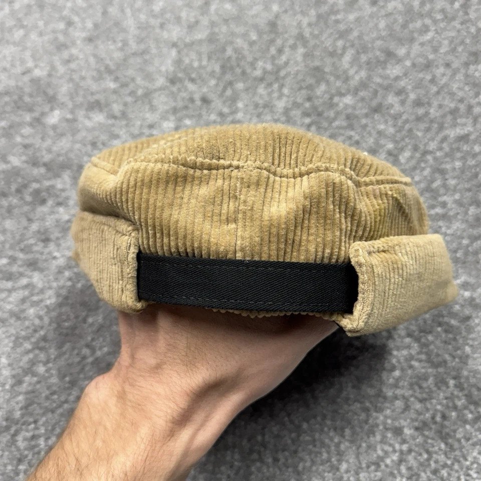 De colección Sombrero BULA Calavera Gorra Pana Marrón Bronceado De Colección Playa Exterior Escalada Caminata Foto 3 de 4