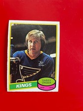 1980-81 O-Pee-Chee hockey set break OPC #273 Garry Unger Los Angeles Kings NRMT