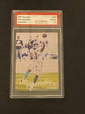Tua Tagovailoa 2020 Chronicles Lumanance GRADED10 Rookie Card. rookie card picture