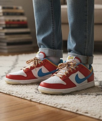 LeBron James x Nike Dunk Low Fruity Pebbles EUR43