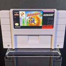 Sparkster (Super Nintendo Entertainment System 1994) SNES Authentic Tested Clean