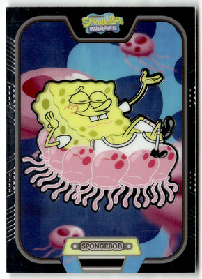 Viacom Spongebob Squarepants 2024 No. SBSP-SR-007 Spongebob Base Chrome