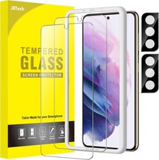 2PCS Screen Protector  Camera Lens Protector for Samsung Galaxy S21 6.2 Inch HD
