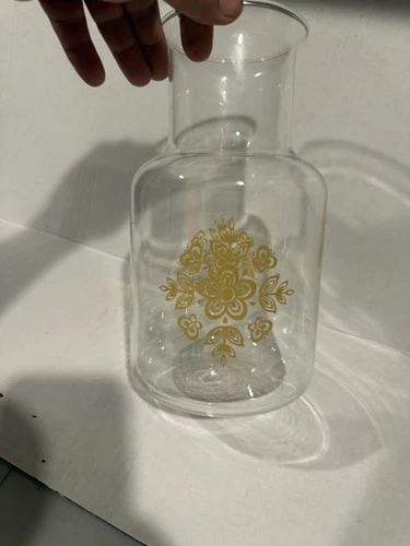 Vintage Pyrex carafe  butterfly pattern