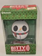 Bitty Boomer Winter Christmas Bitty Frosty Snowman Wireless Bluetooth Speaker