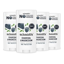 Aluminum-Free Vegan Deodorant Charcoal  Magnesium with 24 Hour Odor Protecti...