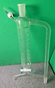 ChemGlass CG-1272-02 DISTILLATION RECEIVER, SOLVENT RECOVERY, GRADUATED 500ml