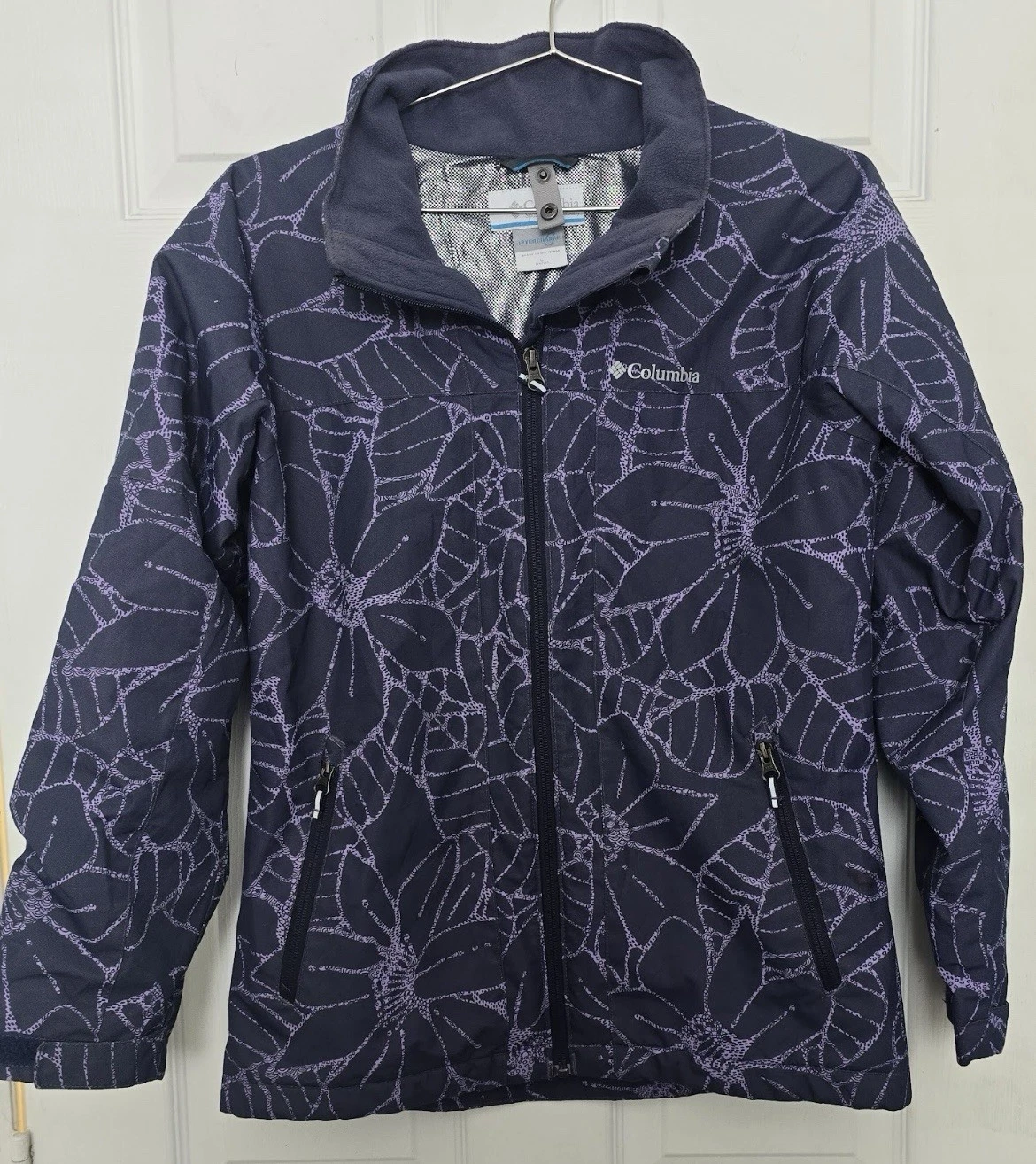 Columbia Omni Heat Jacket Blue/purple Kids Size L