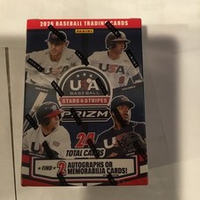 2026 Panini Prizm USA Stars & Stripes Baseball 24Ct Blaster Box | Factory Sealed