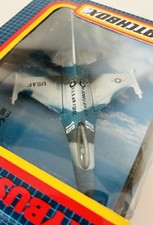 MATCHBOX SKYBUSTERS SB-24 F-16 JET U.S. AIR FORCE BLUE MINT BOXED