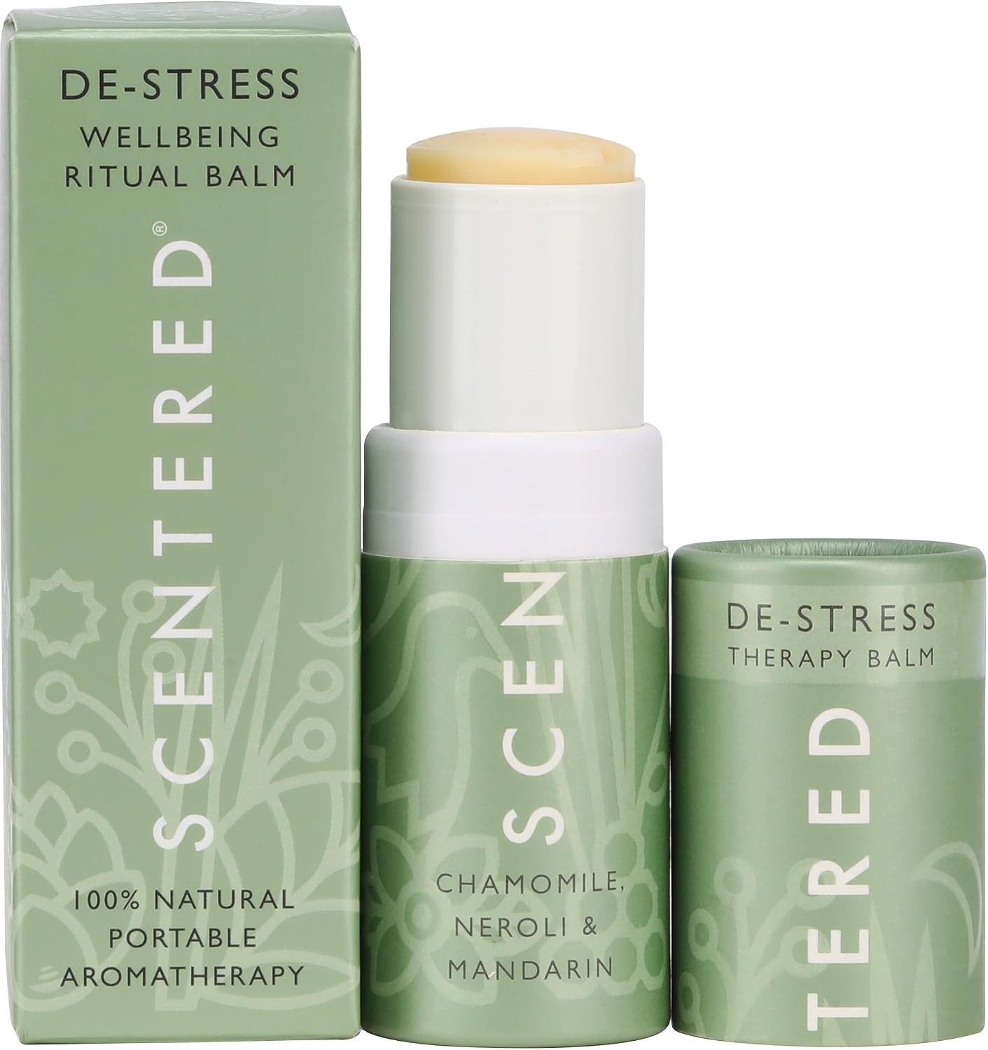 Scentered Stress Relief Balm Stick De-Stress Chamomile Cedarwood Rosemary 5ml - Image 2