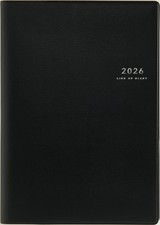 Takahashi 2026 Planner, April Start, A5 Weekly Desk Diary, Black, No. 911 