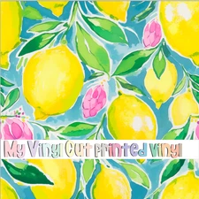 Printed Adhesive Vinyl, Heat Transfer Vinyl 12 x 12 sheet K80-8 Pattern