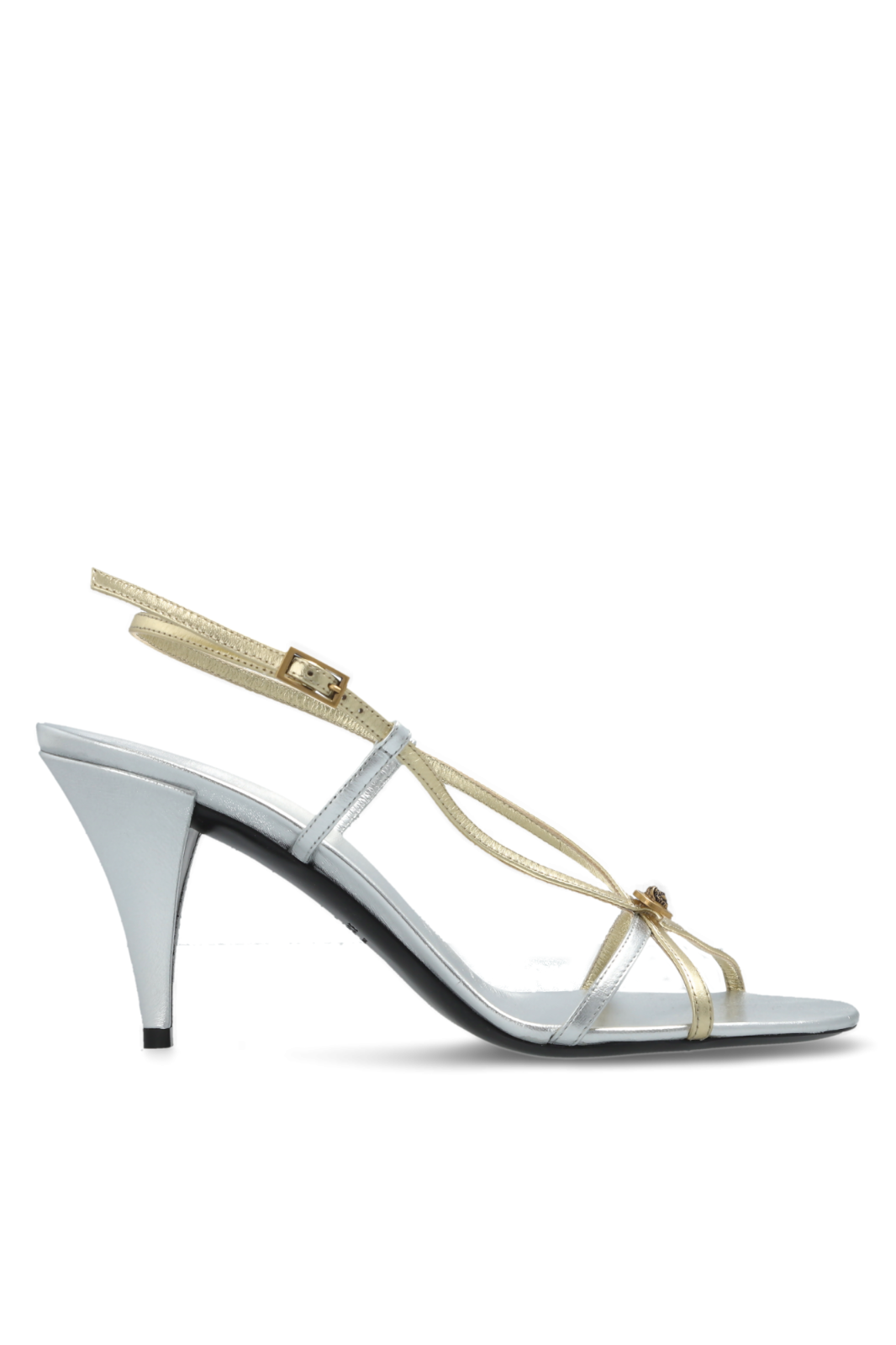 VERSACE Valentina Silver Sandals New & Authentic