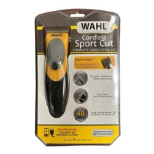 Cortapelos Wahl inalámbrico corte deportivo - Kit de aseo recargable - Corte de pelo casero