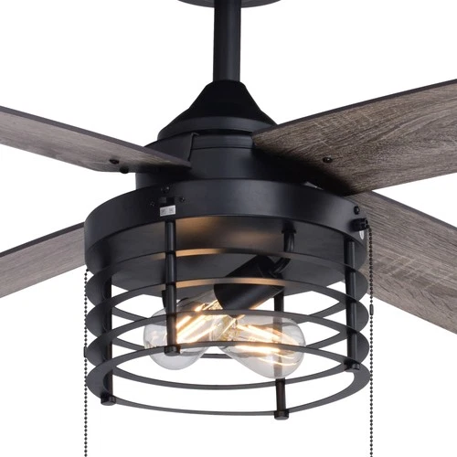 Vaxcel Lighting F0123 52" 4 Blade Indoor Ceiling Fan - Black - Picture 10 of 12
