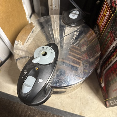 #ad #ad Fagor Futuro 6 Liter Pressure Cooker Vitro Induction Spain w Basket Trivet $64.97