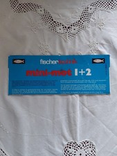 fischertechnik  Beschreibung minimot 1+2                   [12]