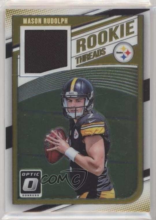 2018 Donruss Optic Rookie Threads Mason Rudolph #RT-MR 6h5