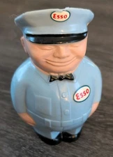 1950s VINTAGE ESSO Service Station Attendant Coin  Bank Union NJ Location