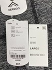 Xersion Women's Capri Leggings Gray Space Dye High Rise Compression NWT Sz L — photo 4