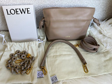 LOEWE Mini Flamenco Clutch Crossbody Bag in S...