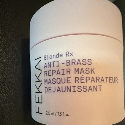 Fekkai Blonde Rx Anti-Brass Repair Hair Mask Toning Repair 7.5 fl oz