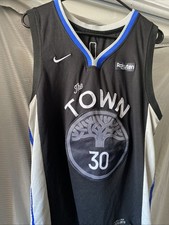 Stephen Curry Jersey Nike 50 Authentic Medium Golden State Warriors City NBA
