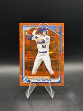 2024 1st Bowman Draft Sapphire Edition #BDC-138 Trey Snyder /25 Orange