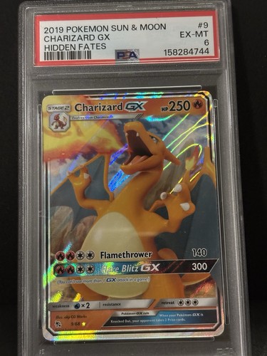 Charizard-GX graded PSA 6 for sale on eBay