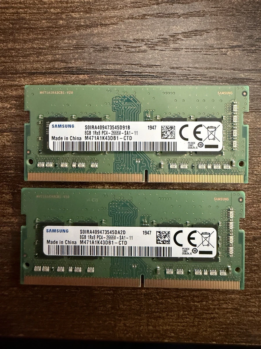 Samsung DDR4 SDRAM Memory (RAM) 2 Modules for sale | eBay