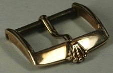 ROLEX ORIGINAL 1960's Vintage 16/18mm Buckle Tang Gold Plated Strap End Part