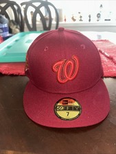 New Era 59Fifty State Fruit Washington Nationals World Series Patch Hat 7