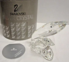 Swarovski Crystal SCS Whale Mother Baby Care for Me Box + COA Figurine 164614
