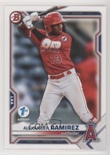2021 Bowman Draft 1st Edition Alexander Ramirez #BD-110 fm0