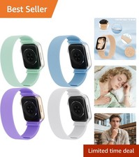 Versatile Water-Resistant Nylon Watch Bands 4-Pack Compatible with All Models