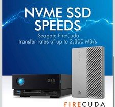 2TB SSD Thunderbolt 3 LaCie 1big Dock SSD Pro 2TB professional editing PC MAC