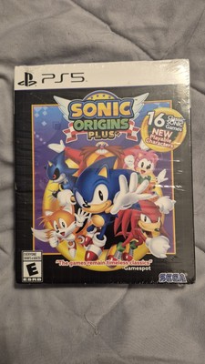 Sonic Origins Plus PS5 NEW SEALED 16 Classic Games w/ Artbook Retro Collection
