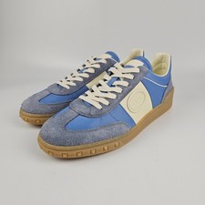 VALENTINO GARAVANI Upvillage Blue/White Leather Sneakers New
