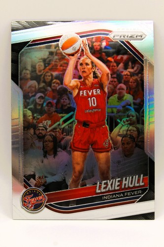 LEXIE HULL INDIANA FEVER 2025 PANINI WNBA SILVER PRIZM PARALLEL