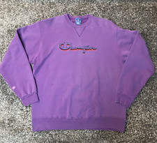 Vintage Champion Reverse Weave Sweatshirt Mens XXL 80s 90s Purple Crew USA Made