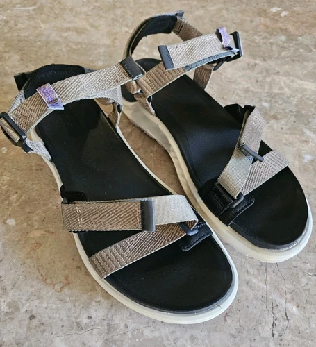 Sandali ECCO Exowrap 3S Tex In Moon Rock 3 cinturini colore tortora donna taglia 10 10 5