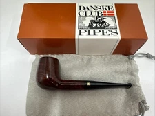Stanwell Danske Club Brown Polished 52 Billiard Smooth Briar Tobacco Pipe - New