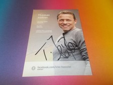 Thomas Häßler DFB signed autograph autograph on autograph card