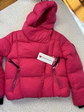 Obermeyer Girls Pink Isla Ski/Snow Jacket With Side Zipper Size Medium 10/12 