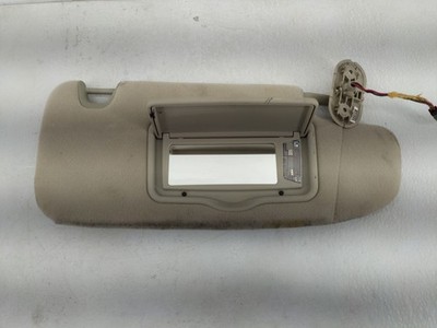 2006-2009 Ford Fusion Passenger Sun Visor Mirror Right Sunvisor Beige LBW5L