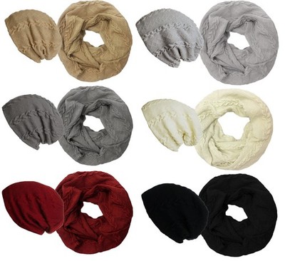 Strickmütze-Schal-Set/Strickmütze/Stricschal Damen Herren Beanie Loopschal