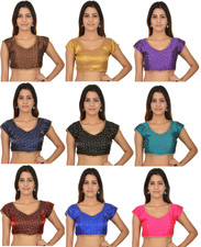 Indian Readymade Desigenr Women's Choli Bollywood Party Wear Ethnic Blouse Dress